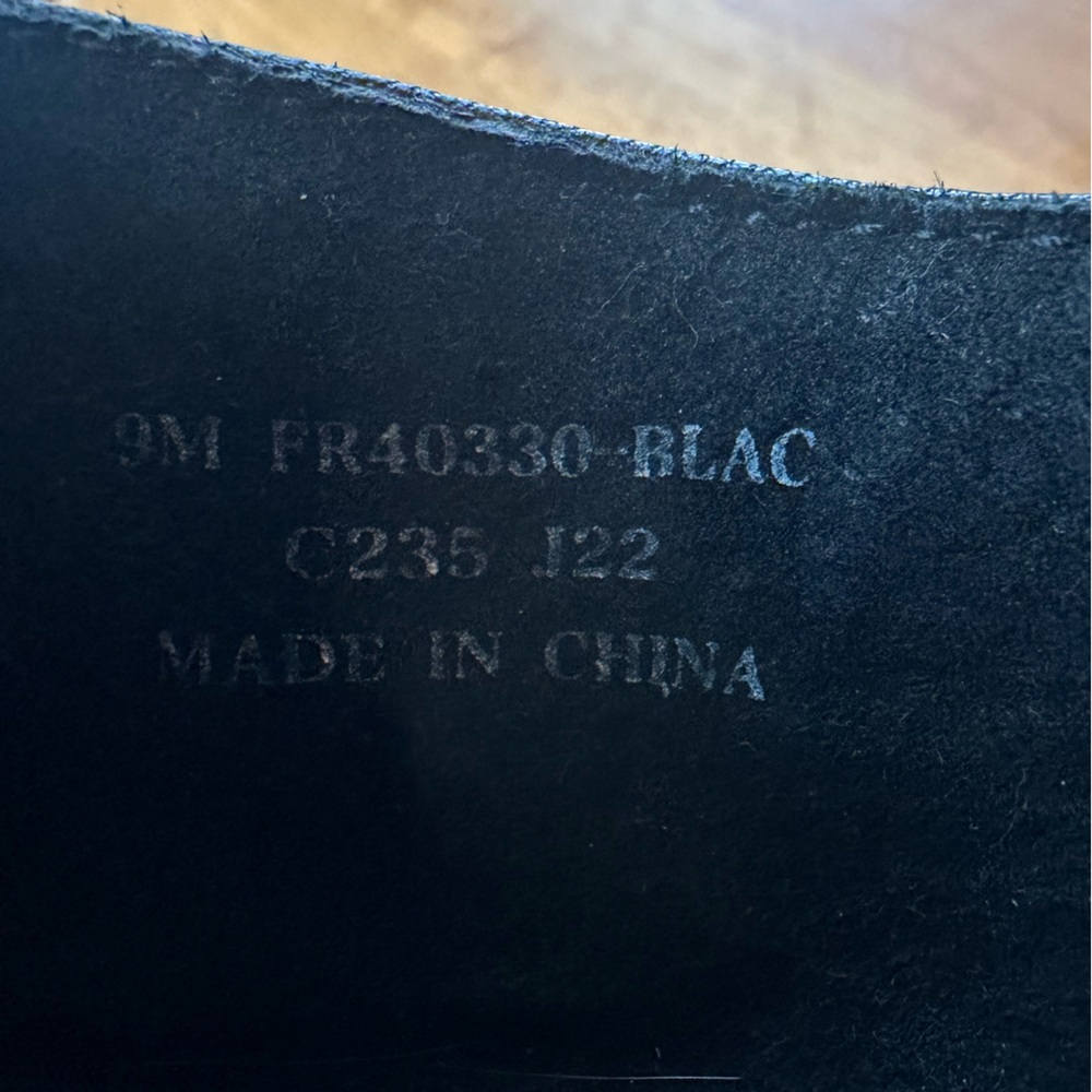Frye Claire Woven Leather Ballet Flats in black size 9 - Picture 4 of 10